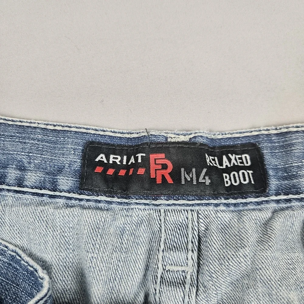 Ariat FR M4 Relaxed Boot Cut Jeans 42x36 Flame Resistant Work‎ Denim USA Fabric